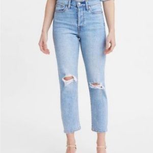 Levi Wedgie straight jeans